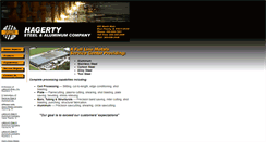 Desktop Screenshot of hagertysteel.com
